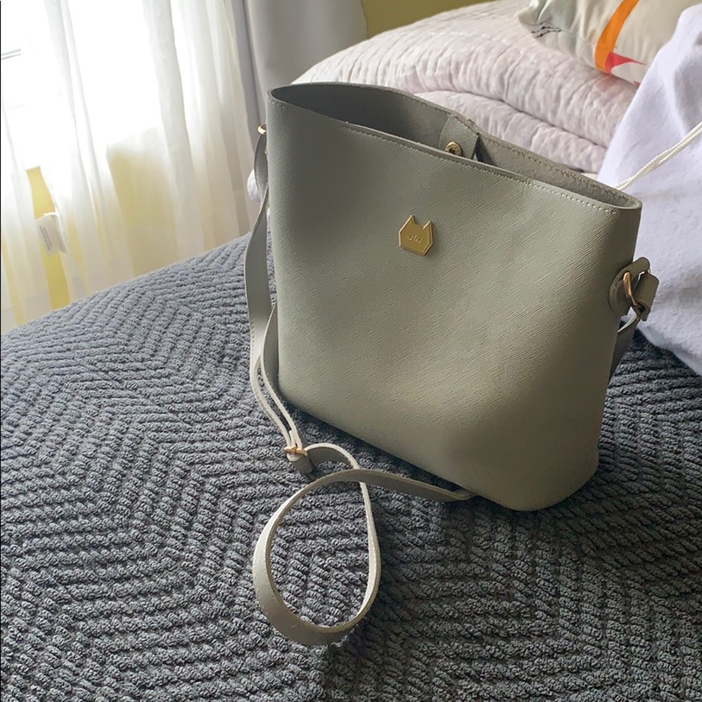 Cute grey purse
